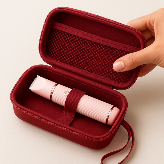 Peach Travel Case